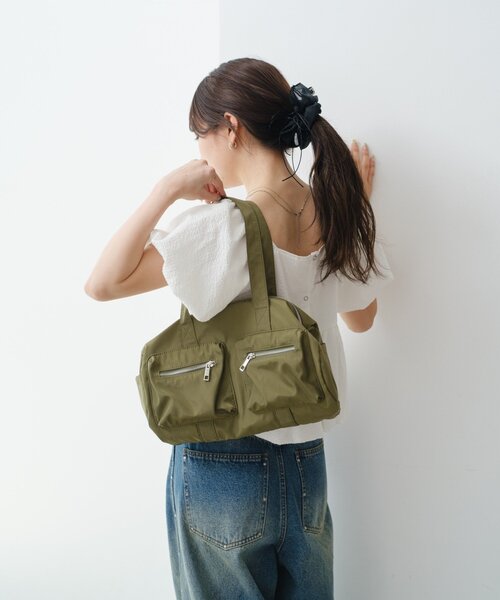 Kastane（カスタネ） ボストンバッグ 「500mlペットボトル収納可