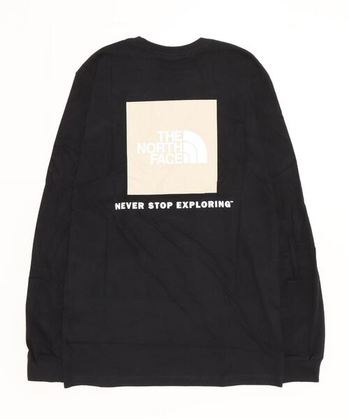 「THE NORTH FACE」 長袖Tシャツ MEDIUM ピンク メンズ