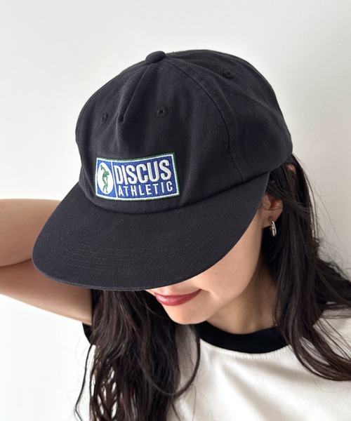 DISCUS キャップ 帽子 DISCUS/ディスカス 6パネル ウォッシュ加工 
