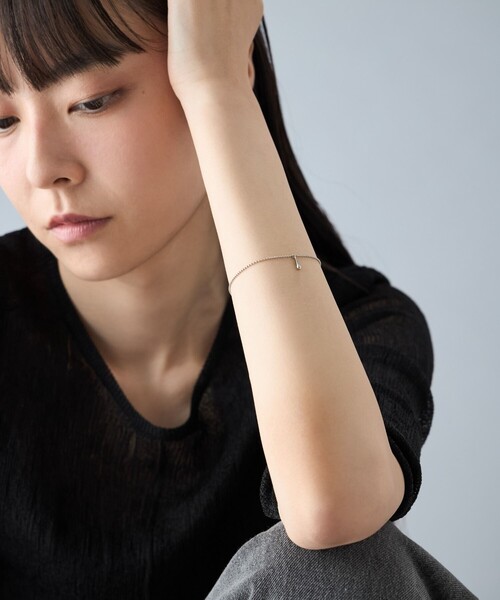 ブレスレット 「ミニマル」 ブレスレット ドロップ レディースの画像