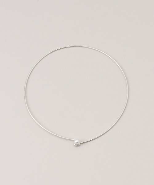 ネックレス PREEK/プリーク baroque pearl line chokerネックレス 38 レディースの画像