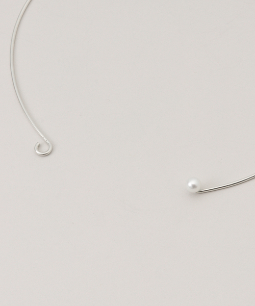 ネックレス PREEK/プリーク baroque pearl line chokerネックレス 38 レディースの画像
