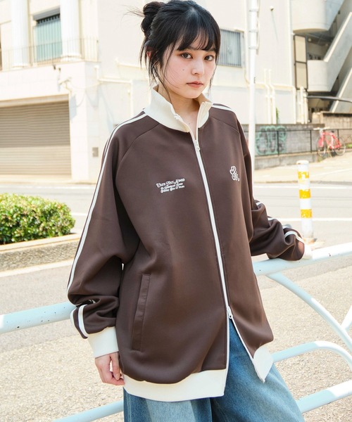 WEGO（ウィゴー） ジャージ WEGO/ラグランライントラックジャケット