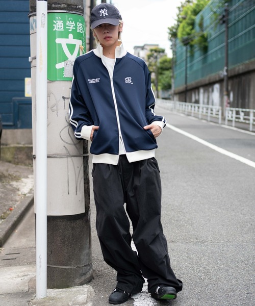 ジャージ WEGO/ラグランライントラックジャケット メンズ レディー