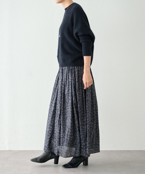 BEARDSLEY（ビアズリー） スカート リーフプリントスカート : ZOZOTOWN