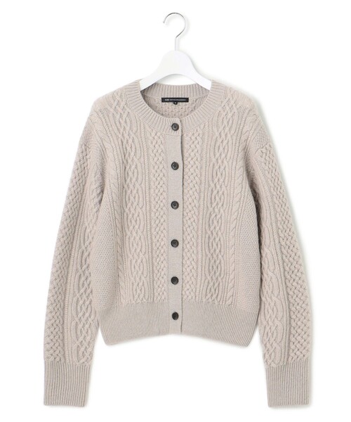 23区（ニジュウサンク） カーディガン 「洗える」カシミヤブレンド