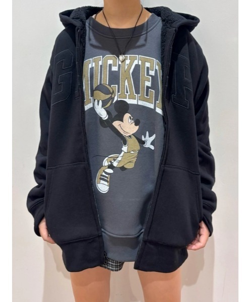 GAP（ギャップ） パーカー Gapロゴ 裏ボア ジップアップパーカー