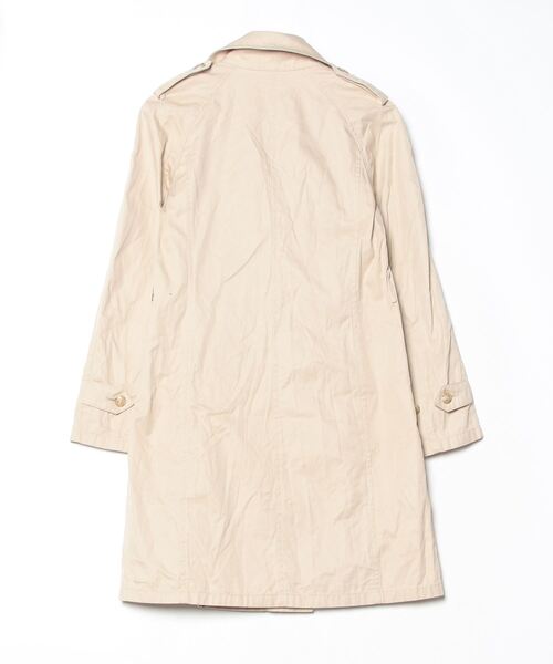 【美品】バーバリーブルーレーベル ミドル丈コート ベージュ 38 定番・人気色 バーバリーブルーレーベル ベージュ コート サイズ38