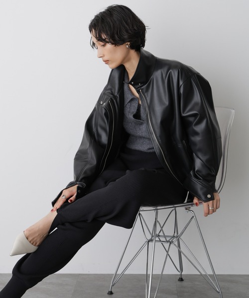 NANO universe（ナノ・ユニバース） ブルゾン アウター 「STEVELOUR