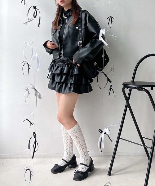 ◆alice auaa アリスアウアア◆ ミニスカート リボン付き ◇alice auaa アリスアウアア◇ ミニスカート リボン付き