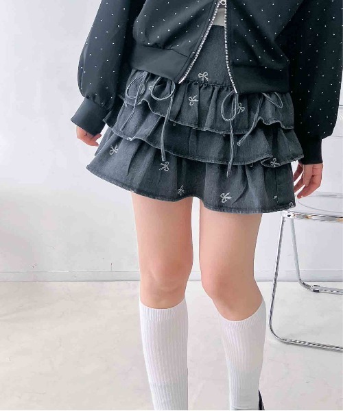【新品】ナンニング9 フーディ&amp;スカート セット NANING9(ナンニング)フーディ＆スカートセット 韓国 韓国ファッション