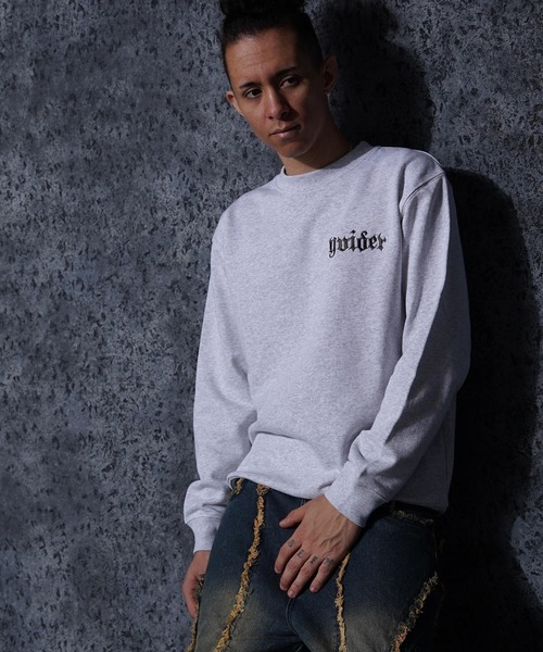 トレーナー/スウェット RH sweat GUIDER トレーナー スウェット 「GUIDER」クロス スウェット シャツ