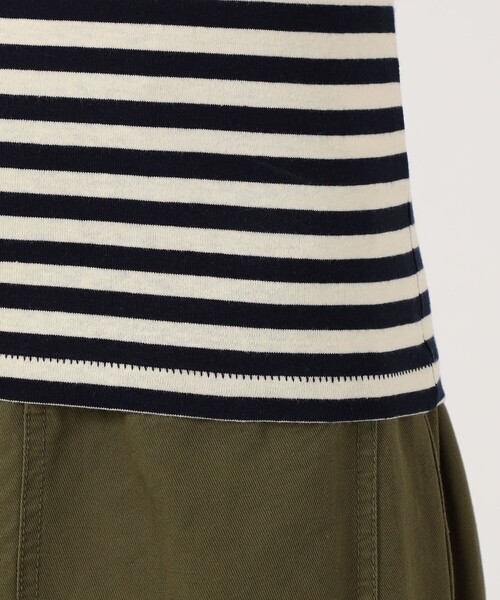 「ETRE CECILE」 半袖カットソー S ネイビー レディース_画像9