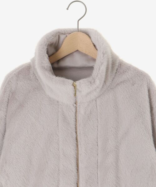 le.coeur blanc（ルクールブラン） ブルゾン アウター ミンクタッチ