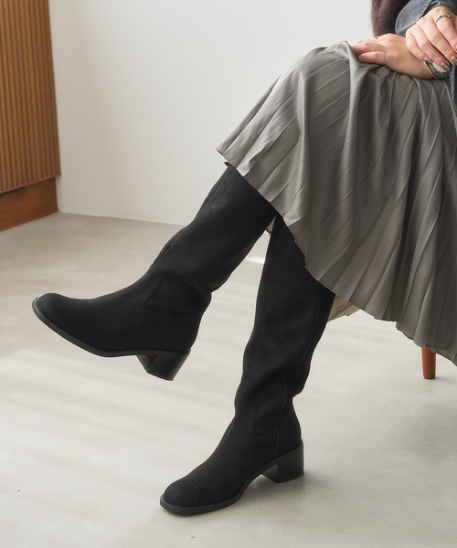 LE TALON（ル タロン） ブーツ 5cmストレートロングブーツ レディース