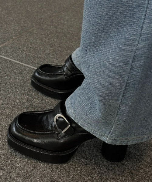 SQUARE LADY LOAFER シューズ Ameri（アメリ） ローファー SQUARE LADY LOAFER レディース