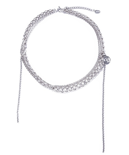 ネックレス 「quip queint」asym coin necklace/アシム コイン ネックレス QU216 レディースの画像