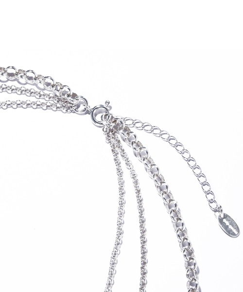 ネックレス 「quip queint」asym coin necklace/アシム コイン ネックレス QU216 レディースの画像