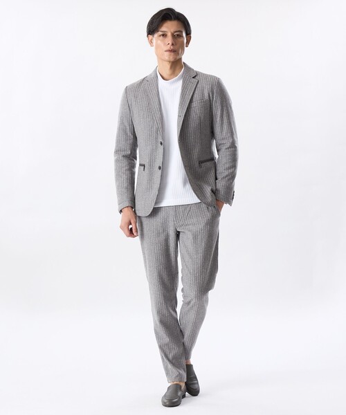 EPOCA UOMO（エポカ ウォモ） パンツ 「セットアップ対応」ストライプ