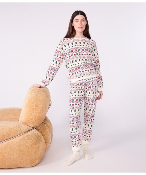 PETIT BATEAU（プチバトー） パジャマ ルームウェア パジャマ