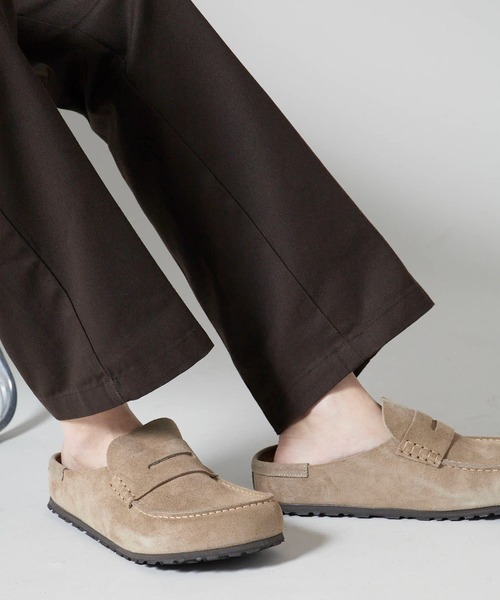 Birkenstock Naples Wrapped トープ26cm Naples Wrapped / ネープルズ ラップ スエードレザー トープ | BIRKENSTOCK