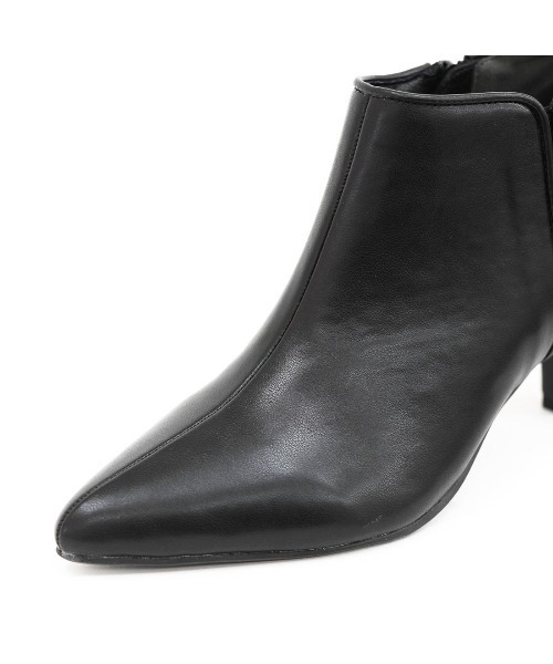 「RiiiKa」 ショートブーツ LL ブラック レディース_画像3