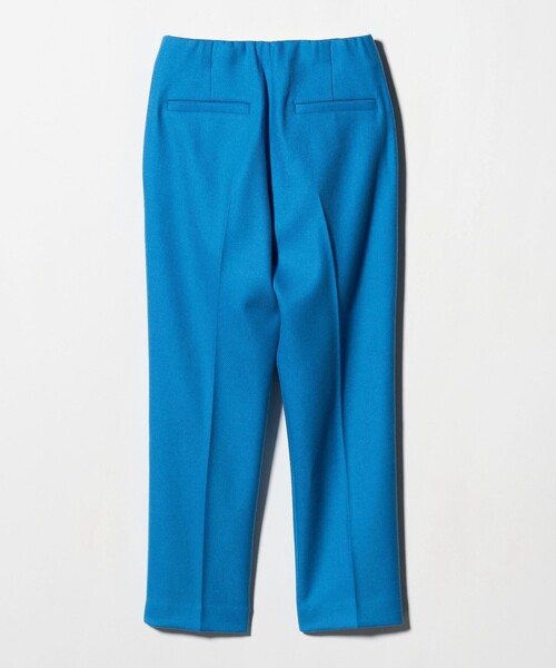 ユナイテッドアローズ TOKYO 1,8万円 ブルーのスリムパンツ Y156 UNITED ARROWS（ユナイテッドアローズ） スラックス パンツ テーパード