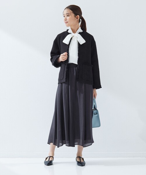 軽〜い♡グリーンレーベルツィードジャケット green label relaxing（グリーンレーベルリラクシング） ジャケット