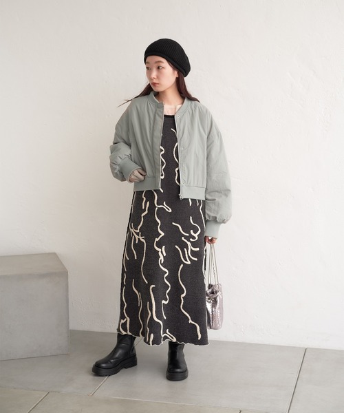 「Kastane」 ブルゾン S ブラック レディース_画像7