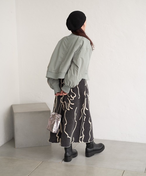 「Kastane」 ブルゾン S ブラック レディース_画像9