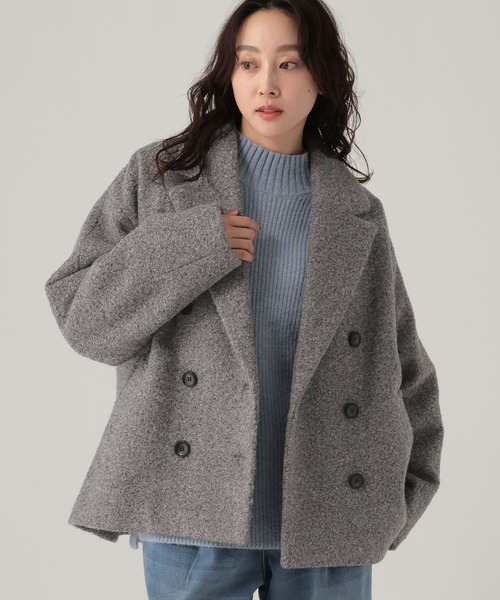 Elura（エルーラ） ピーコート pコート カーリーシャギーPコート