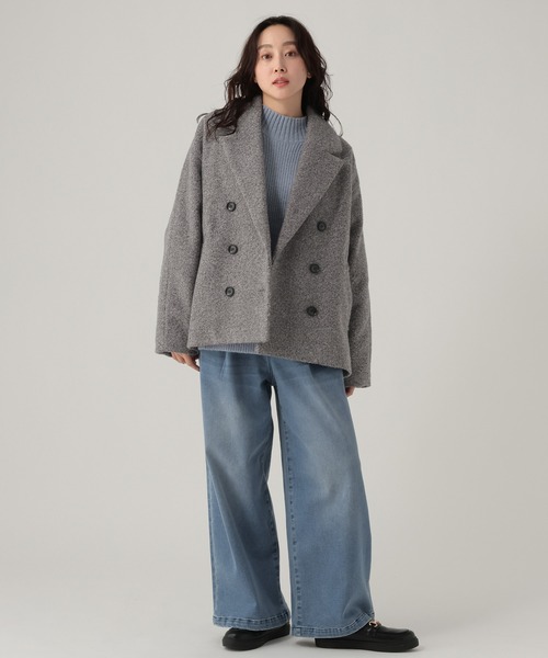 Elura（エルーラ） ピーコート pコート カーリーシャギーPコート