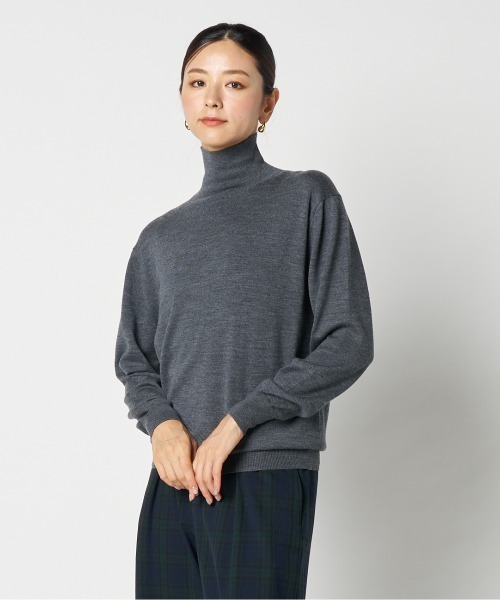 ルトロワ Letroyes グレーモックネックセーター 新品 【公式通販】