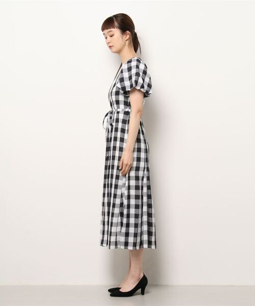 「WILLSELECTION」 半袖ワンピース MEDIUM ブラック系その他5 レディース_画像2