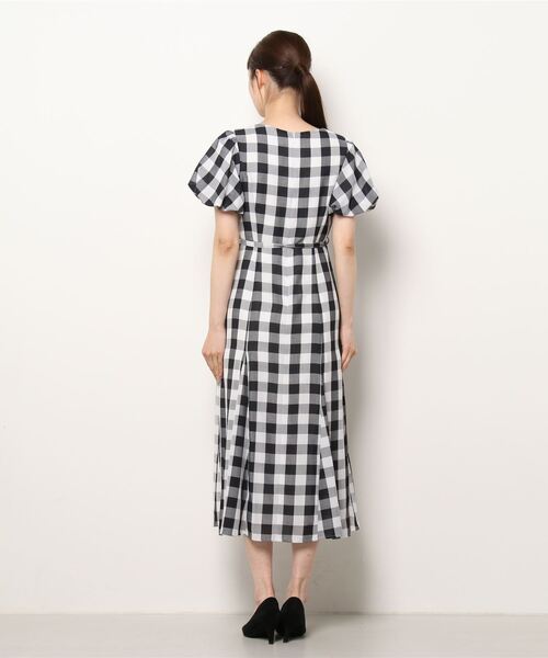 「WILLSELECTION」 半袖ワンピース MEDIUM ブラック系その他5 レディース_画像3