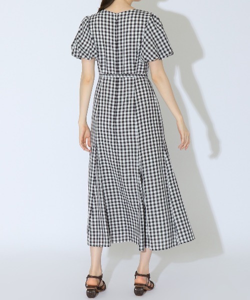 「WILLSELECTION」 半袖ワンピース MEDIUM ブラック系その他5 レディース_画像9