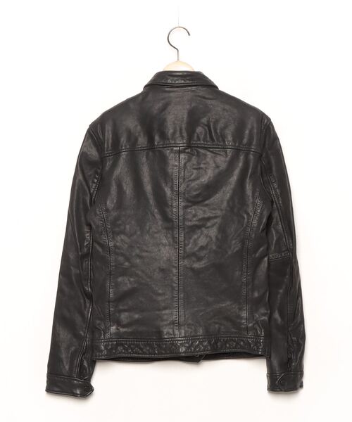 ALLSAINTS（オールセインツ） レザーブルゾン - ブラック メンズ