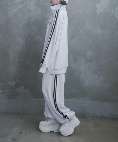 Whinny ジャージブルゾン FREE サックスブルー レディース : ZOZOTOWN