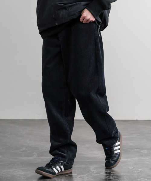 HUF（ハフ） パンツ CROMER CORDUROY PANT ワンポイントロゴ刺繍入り