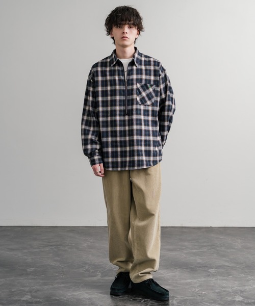 HUF（ハフ） パンツ CROMER CORDUROY PANT ワンポイントロゴ刺繍入り