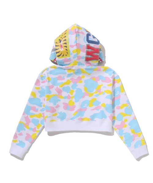 A BATHING APE（アベイシングエイプ） パーカー NEW MULTI CAMO SHARK