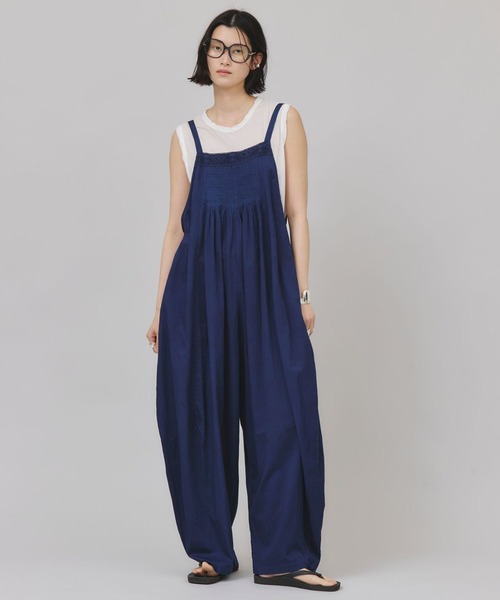 Curensology（カレンソロジー） オーバーオール FREE ブルー