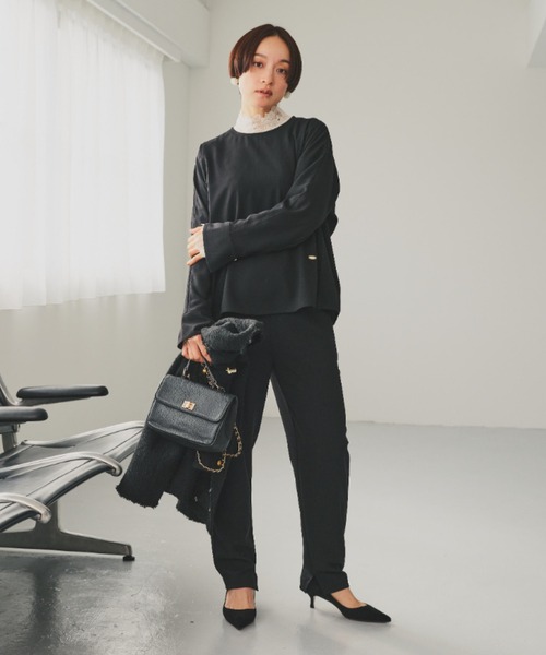 pual ce cin スラックス パンツ 「セットアップ対応」ストレッチジョー