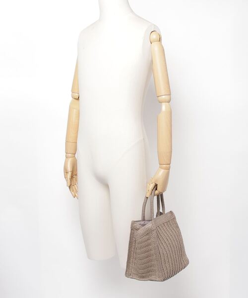 「Ray BEAMS」 かごバッグ ONE SIZE ナチュラル レディース_画像2