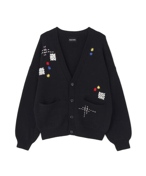 ダンケシェーン　カーディガン DankeSchon/ダンケシェーン/HAND STITCH KNIT CARDIGAN（カーディガン