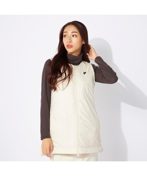 FILA GOLF ベスト ジレ 「FILA GOLF:フィラゴルフ」レディースダウン