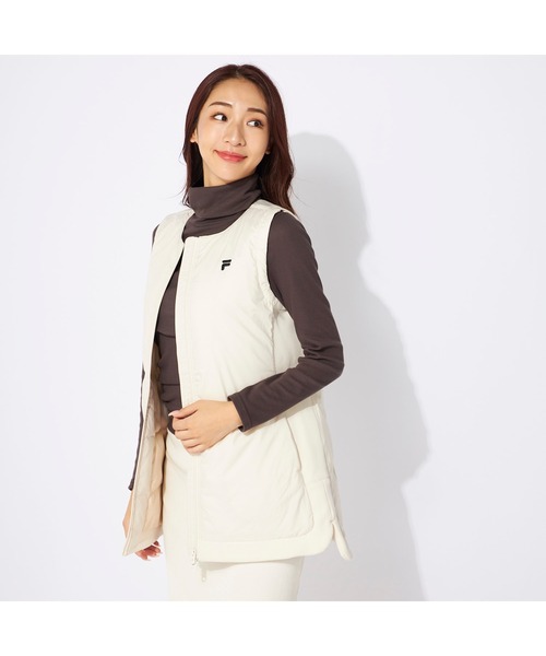 FILA GOLF ベスト ジレ 「FILA GOLF:フィラゴルフ」レディースダウン