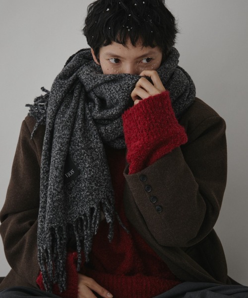 VION マフラー ストール Melange Boucle Scarf / メランジブークレ