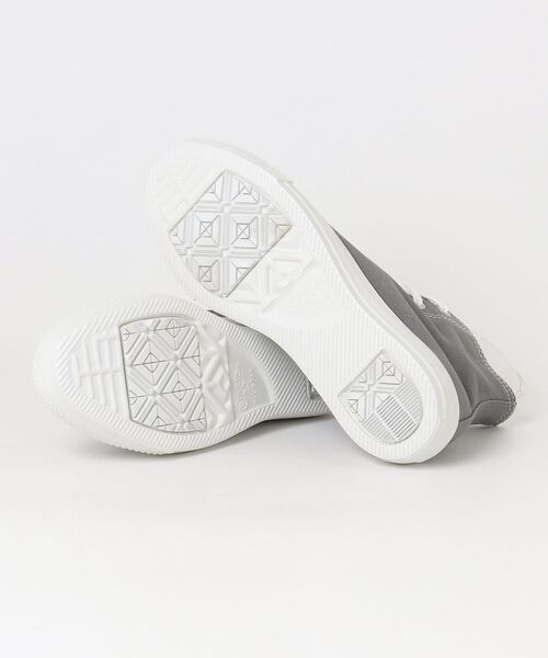 「CONVERSE」 ハイカットスニーカー 24cm グレー レディース_画像3