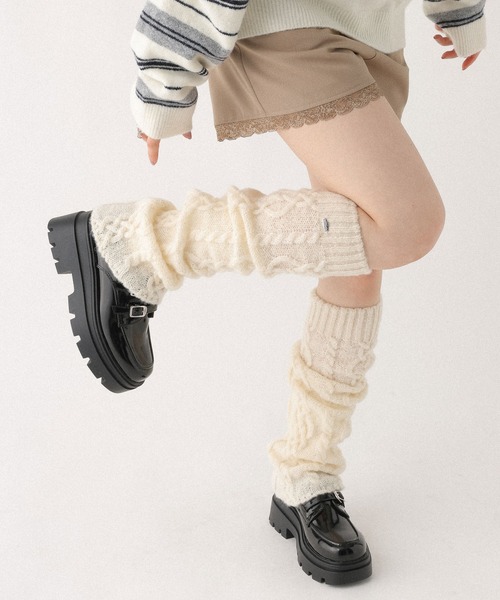 Heather（ヘザー） レッグウォーマー ボリュームレッグウォーマー